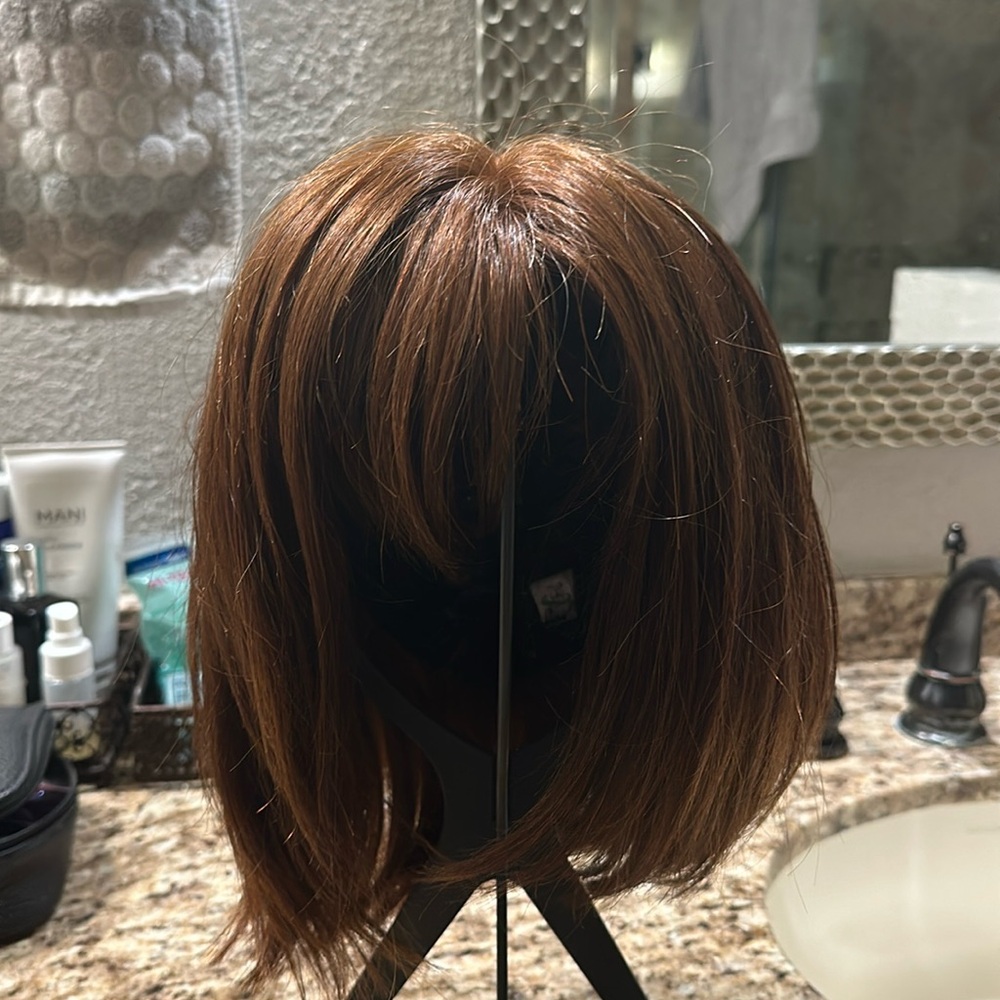 Wig real hair